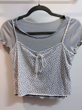 Floral Two-Piece Top